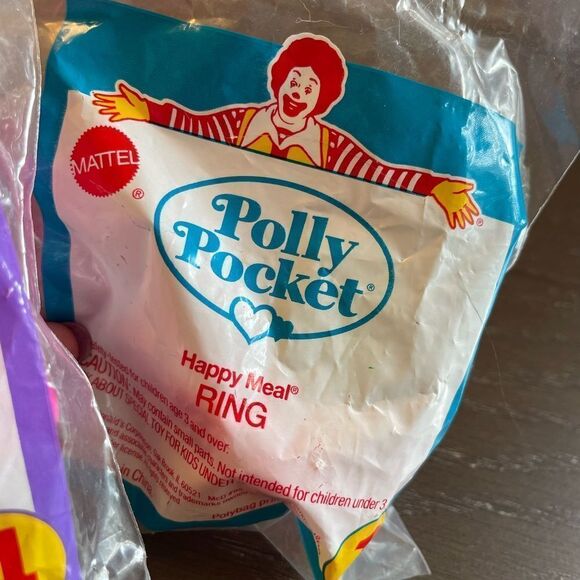 McDonald’s Polly Pocket Ring and Bracelet Sealed - Picture 3 of 9